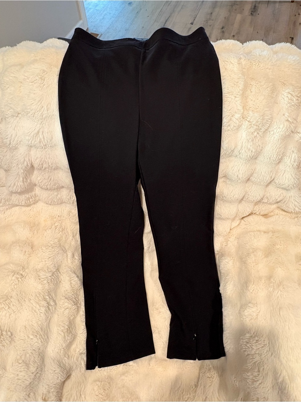 Black Women's Straight-Leg Pants